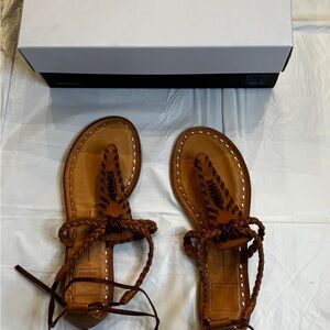 Dolce Vita Tan Braided Sandals